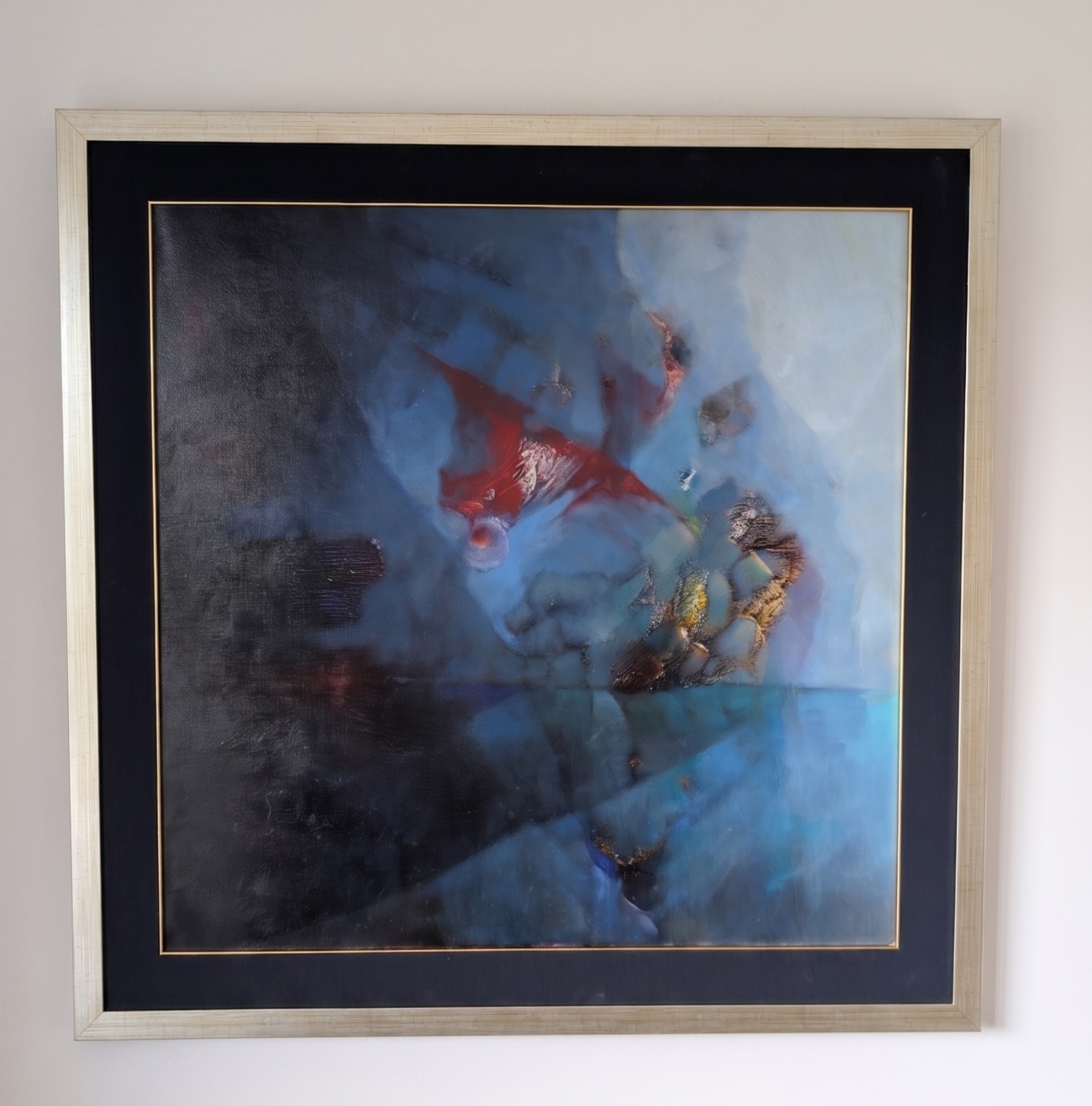 Trzy stany skupienia — oil painting by Jacek Maślankiewicz
